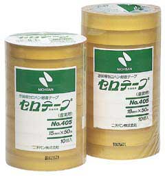 [ニチバン]セロテープ　50m巻/70m巻（各幅） 10巻パック