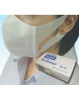 3層立体フェイスマスク 1パック100枚入