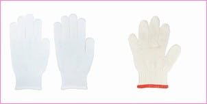 薄手軍手、子供用軍手などの名入れプリントも承ります