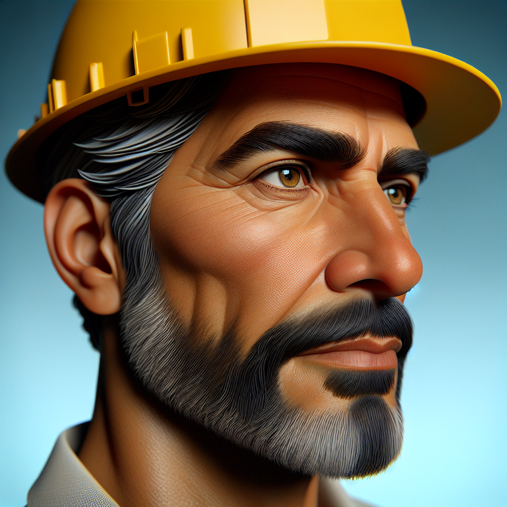 Profile picture of reviewer A, a middle-aged man wearing a hardhat